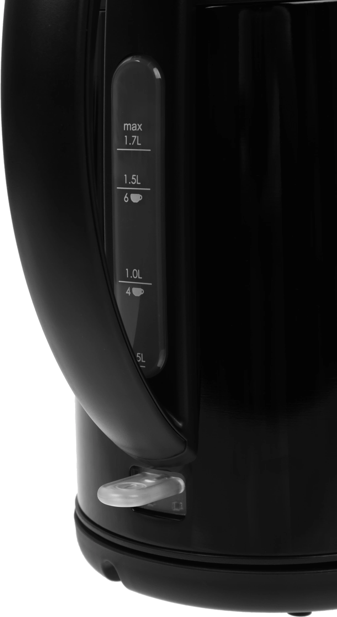 Чайник BOSCH/ мощность — 2400Вт; объем — 1.7л; корпус — нержавеющая сталь; фильтр от накипи, цвет — черный