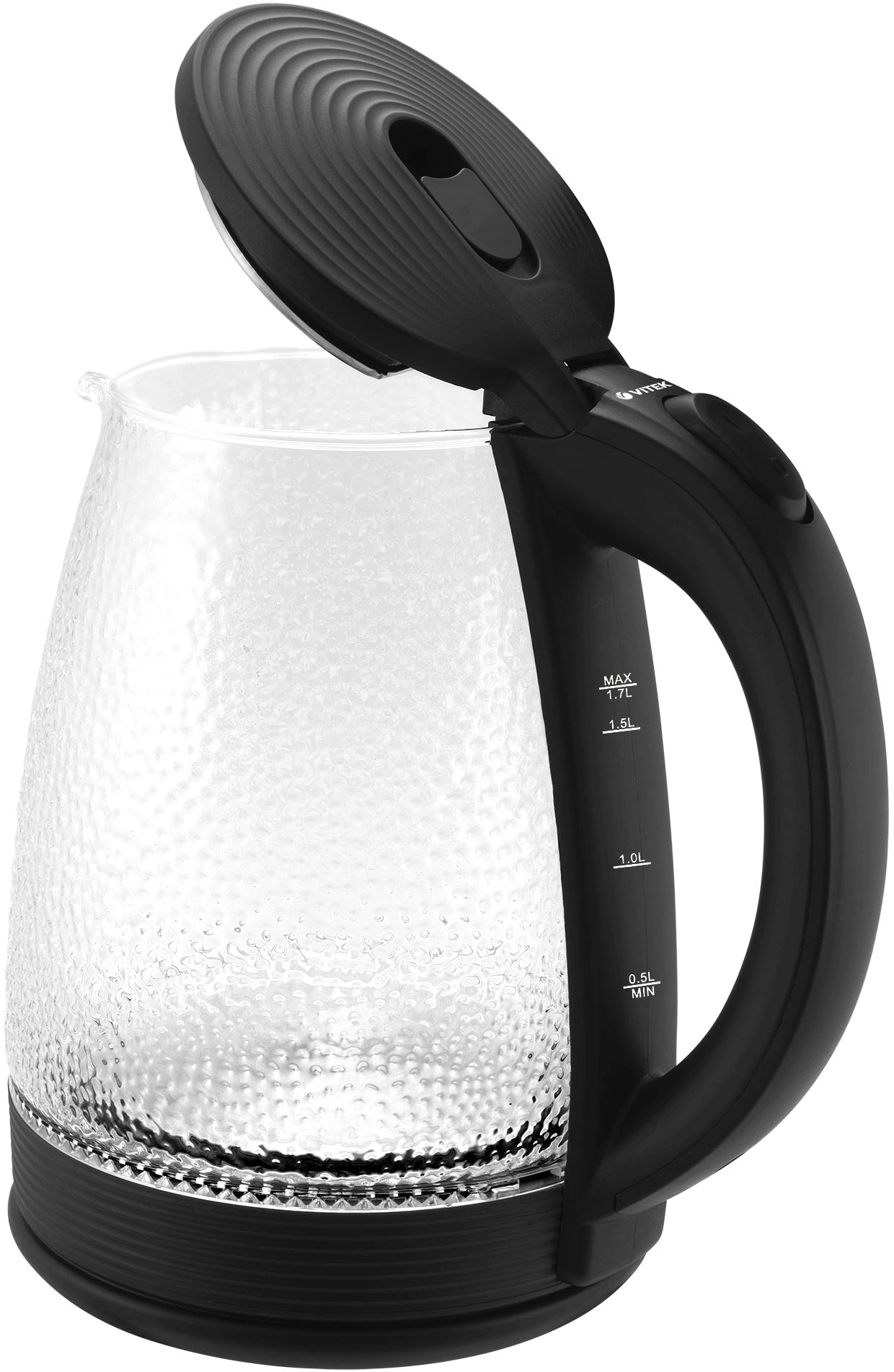 Чайник электрический Vitek VT-7003 1.7л. 2200Вт разноцветный корпус: стекло