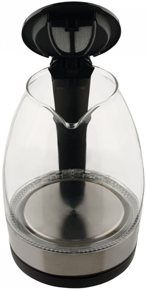 Чайник электрический Scarlett SC-EK27G91 1.7л. черный корпус: стекло/пластик (EK27G91)