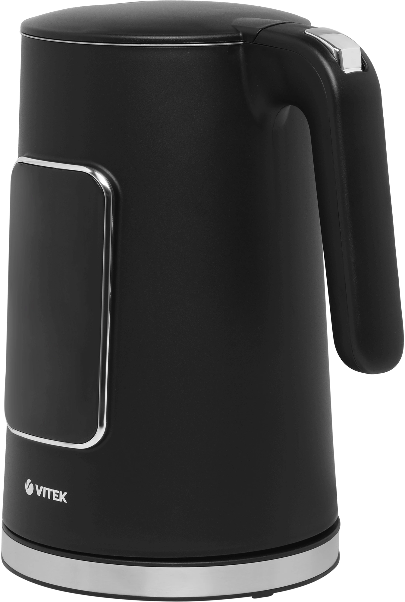 Чайник электрический Vitek VT-1162 1.7л. 2200Вт черный корпус: металл/пластик