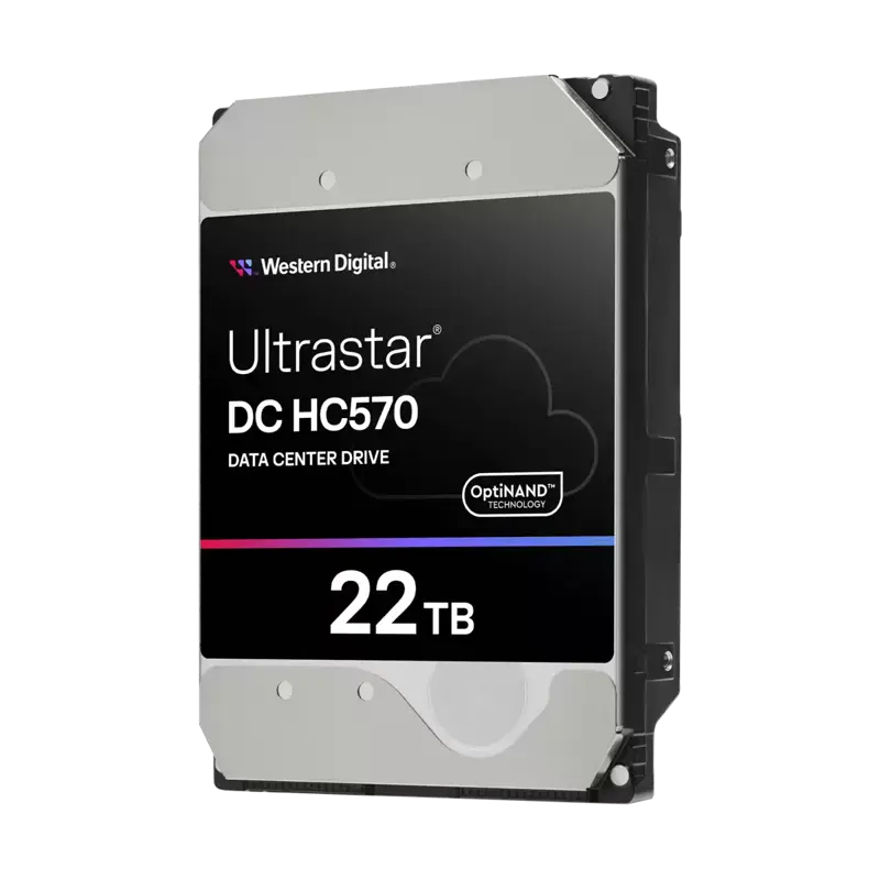 Жесткий диск/ HDD WD SATA Server 22Tb Ultrastar DC HC570 7200 6Gb/s 512MB 1 year warranty
