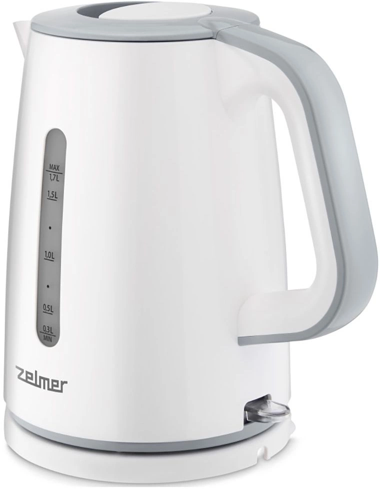 Чайник электрический Zelmer ZCK7620S 1.7л. 2000Вт белый корпус: пластик (71504568P)