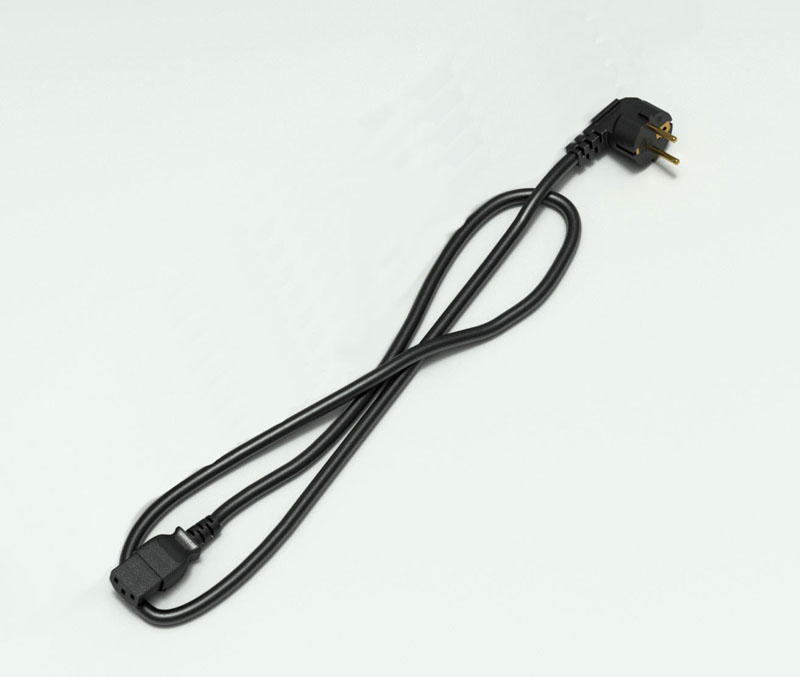 Шнур питания Rem R-10-CORD-C13-S-5 C13-Schuko проводник.:3x1мм2 5м 220В 10А (упак.:1шт) черный