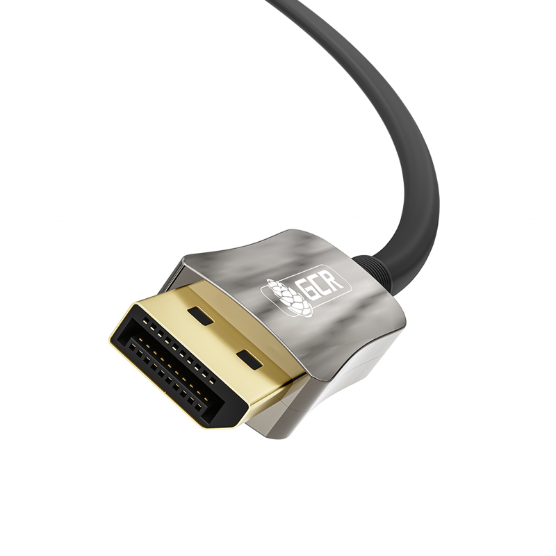 GCR Кабель 20.0m оптический DP v1.4 Ultra HD 8K 60Hz, 4K 144Hz, HBR3, 32.4 Гбит/с, GCR-54731