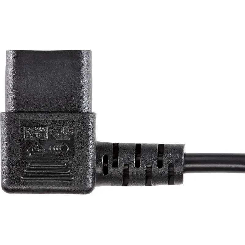 Кабель/ Кабель комп - розетка 220V EU (угол-угол) 3GX0,75mm2, 1,8m, медь, Telecom