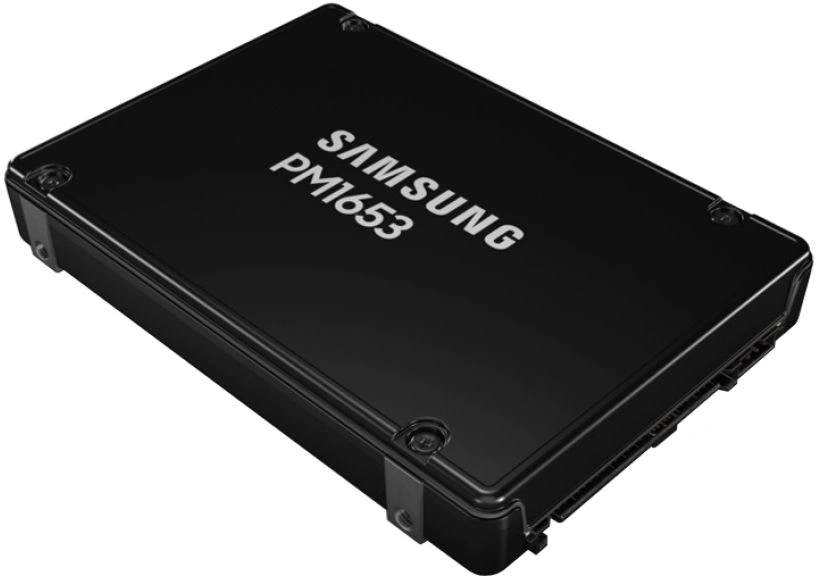 Твердотельный накопитель SSD Samsung Enterprise PM1653 MZILG15THBLA-00A07 2.5", 15360GB, SAS 24 Гб/с, 1DWPD (5Y)