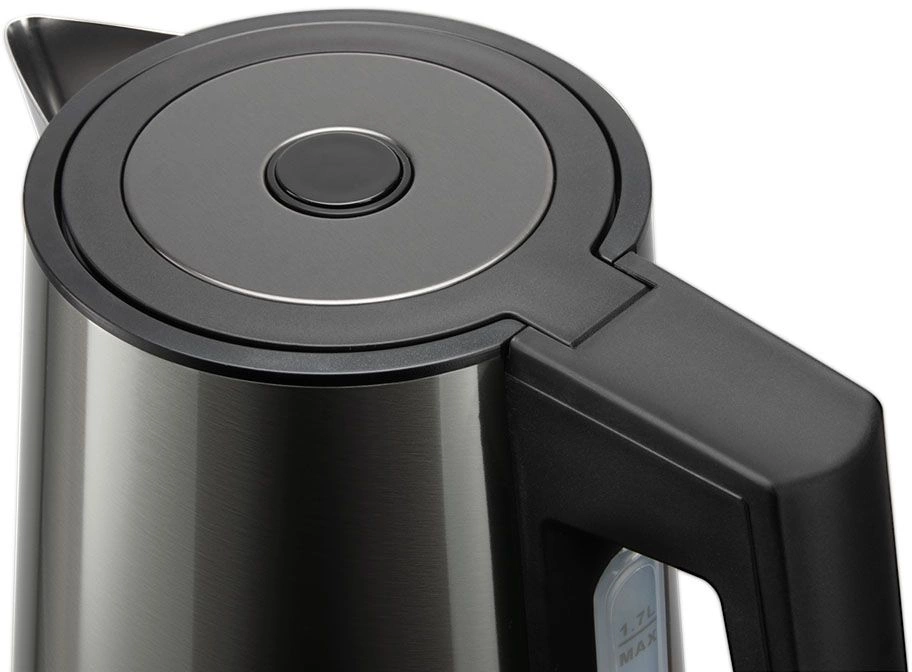 Чайник электрический Redmond KM244 1.7л. 2200Вт серый корпус: стекло