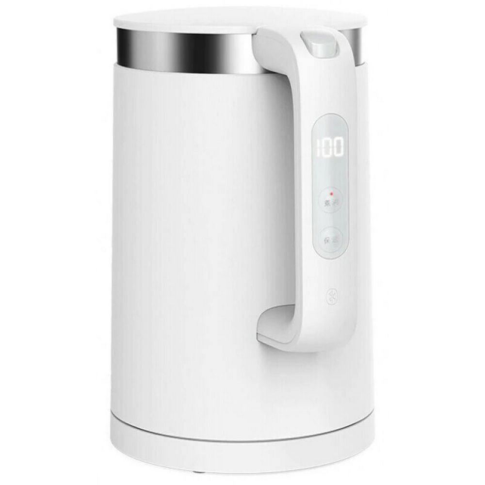 Чайник электрический Xiaomi Mi Smart Kettle Pro 1.5л. 1800Вт белый корпус: металл/пластик (BHR4198GL)