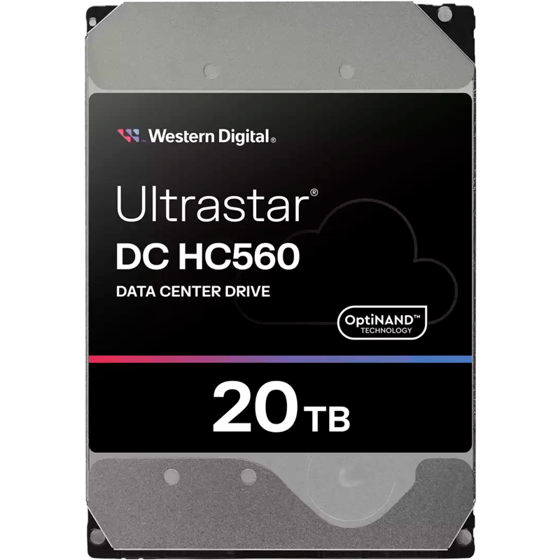 Жесткий диск/ HDD WD SAS Server 20Tb Ultrastar DC HC560 7200 12Gb/s 512MB 1 year warranty