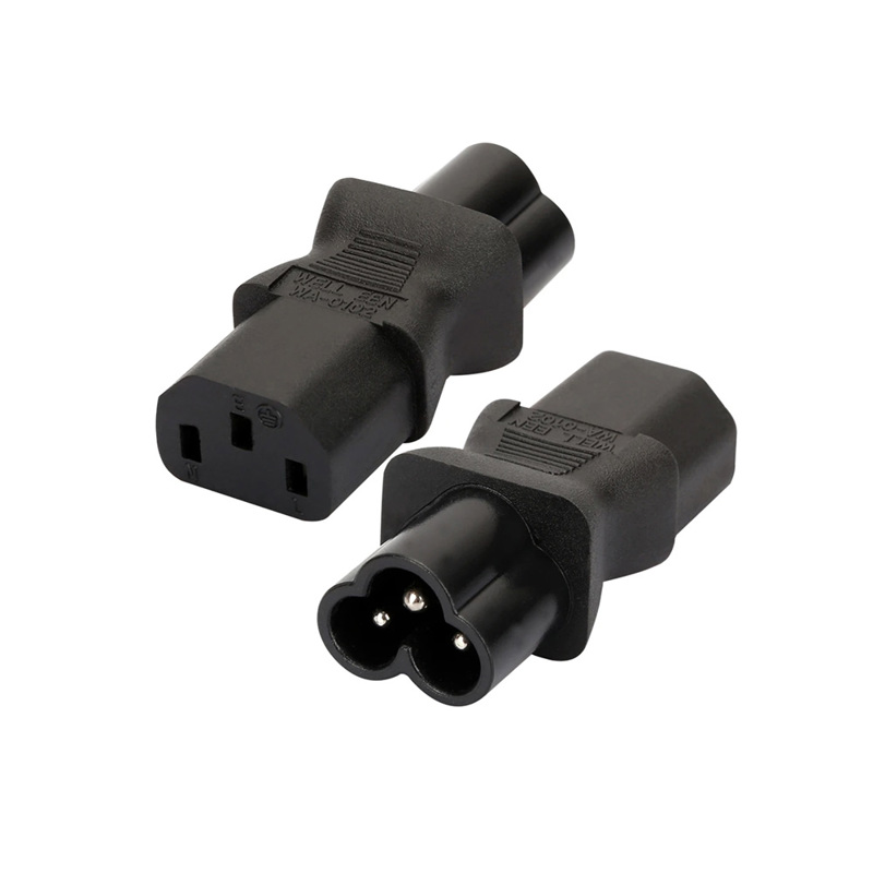 4PH Переходник C13 - C6, прямой, черный, 4PH-R90367