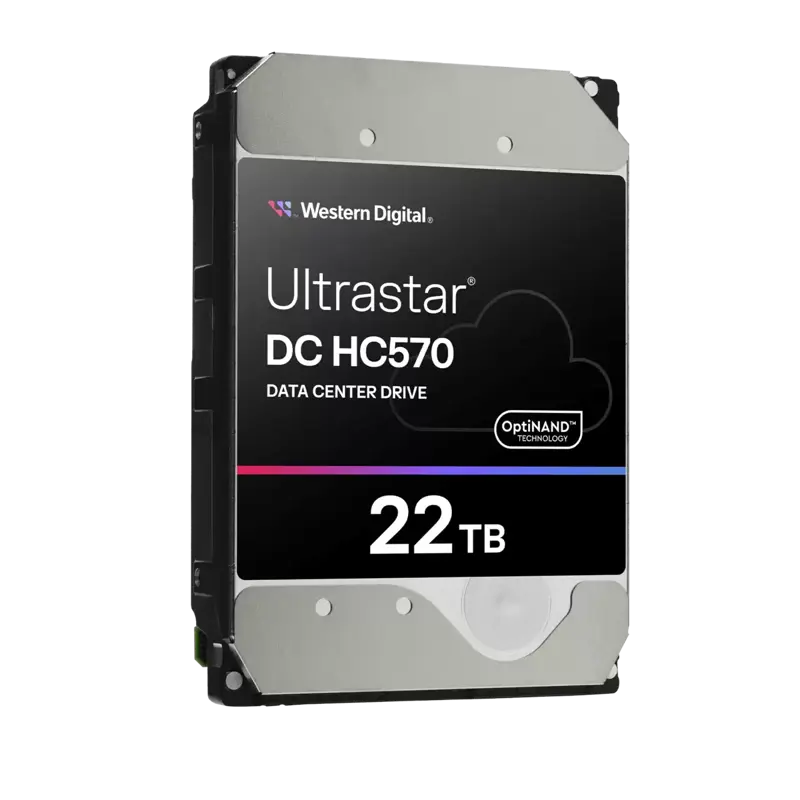 Жесткий диск/ HDD WD SATA Server 22Tb Ultrastar DC HC570 7200 6Gb/s 512MB 1 year warranty