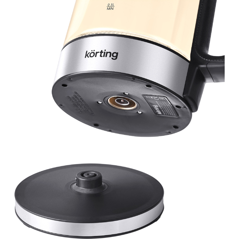 Электрический чайник KORTING/ Электрический чайник KORTING, объем 1.7 л, материал: стекло, механическое управление, ф