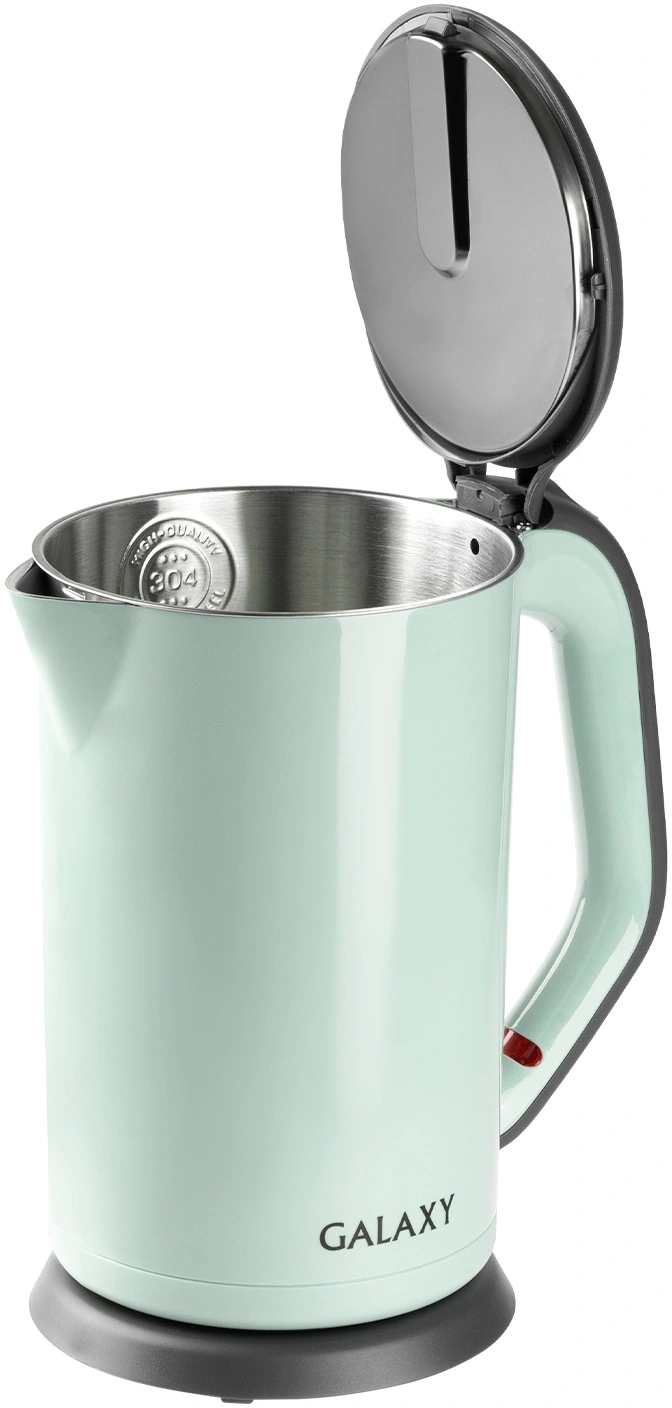Чайник электрический Galaxy Line GL 0330 1.7л. 2000Вт салатовый корпус: нерж.сталь/пластик (7010103306)