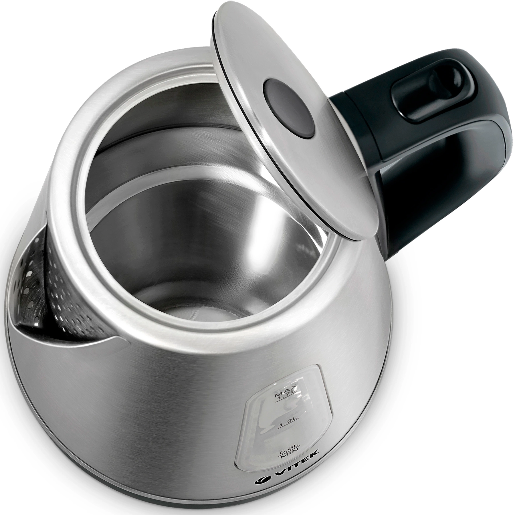 Чайник электрический Vitek VT-7038 1.7л. 2200Вт сталь корпус: металл
