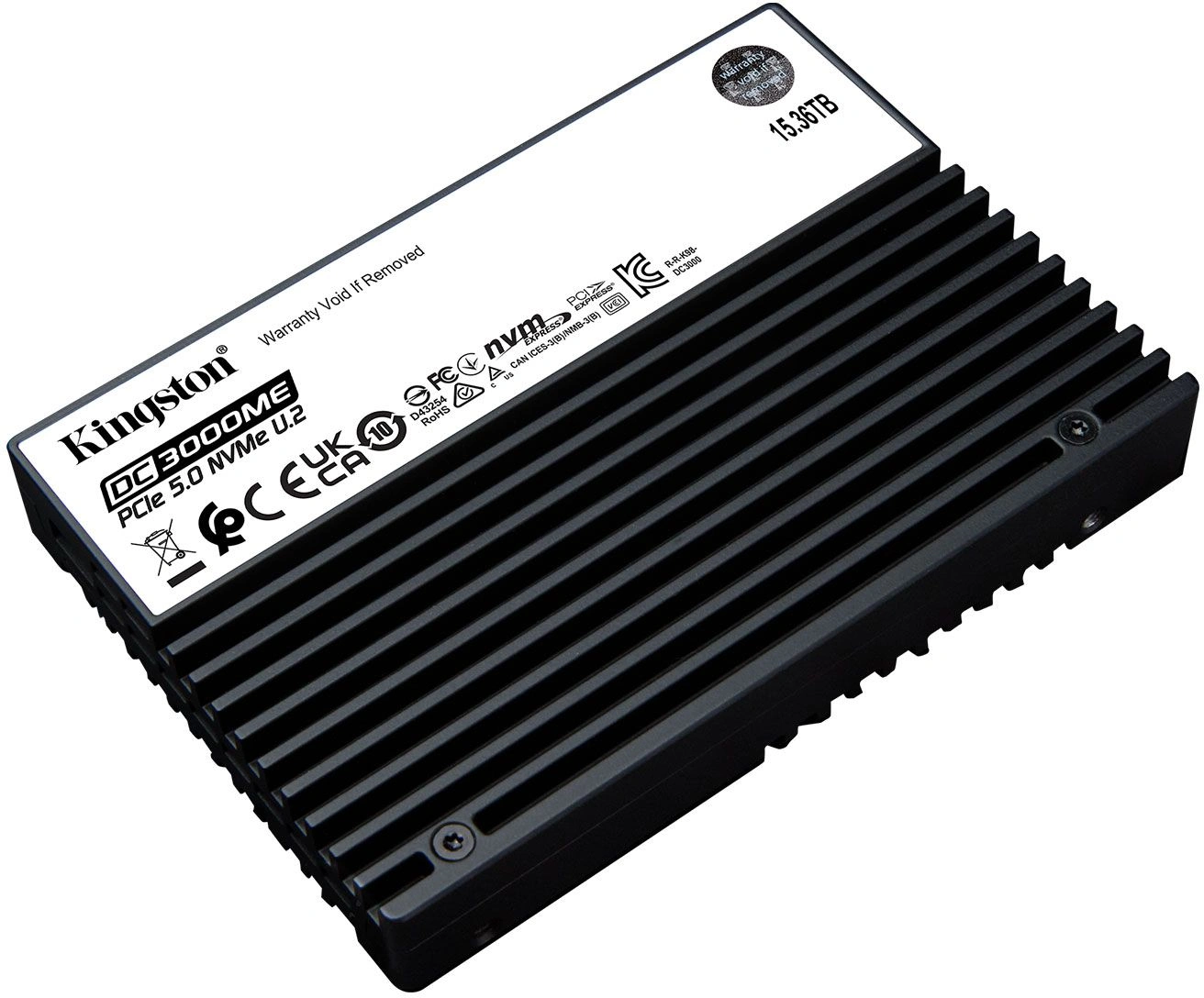 Накопитель SSD Kingston PCIe 5.0 x4 15.36TB SEDC3000ME/15T3 SEDC3000ME 1 DWPD