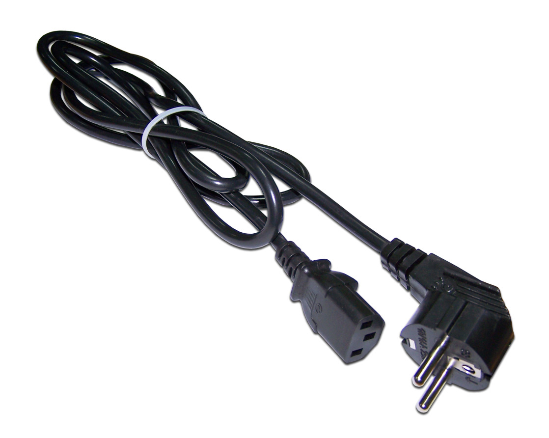 Шнур питания Lanmaster LAN-PP13/SHA-2.0-BK C13-Schuko проводник.:3x0.75мм2 2м 220В 10А (упак.:1шт) черный