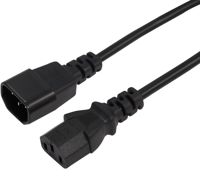 Шнур питания Rexant 04-2729 C13-С14 проводник.:3x1мм2 3м 220В черный