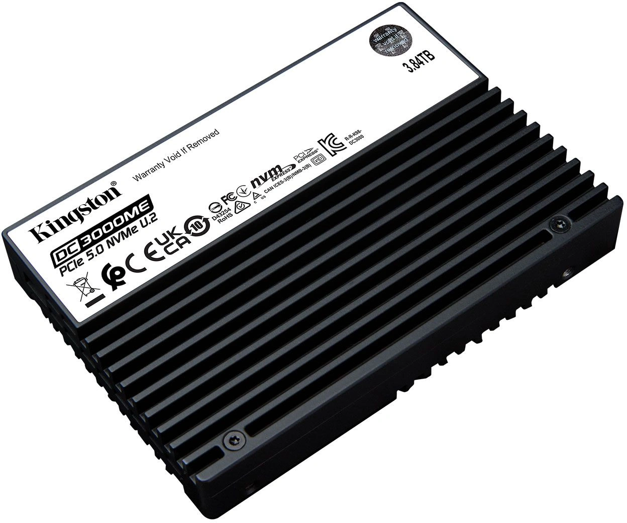 Накопитель SSD Kingston PCIe 5.0 x4 3.84TB SEDC3000ME/3T8 1 DWPD