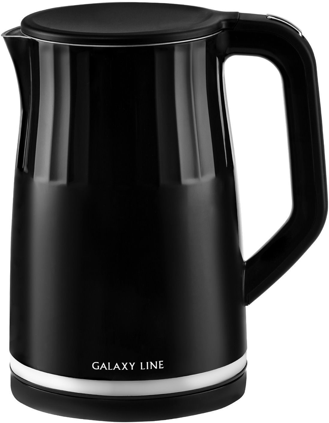 Чайник электрический Galaxy Line GL 0337 1.7л. 2200Вт черный корпус: металл/пластик (ГЛ0337Л)