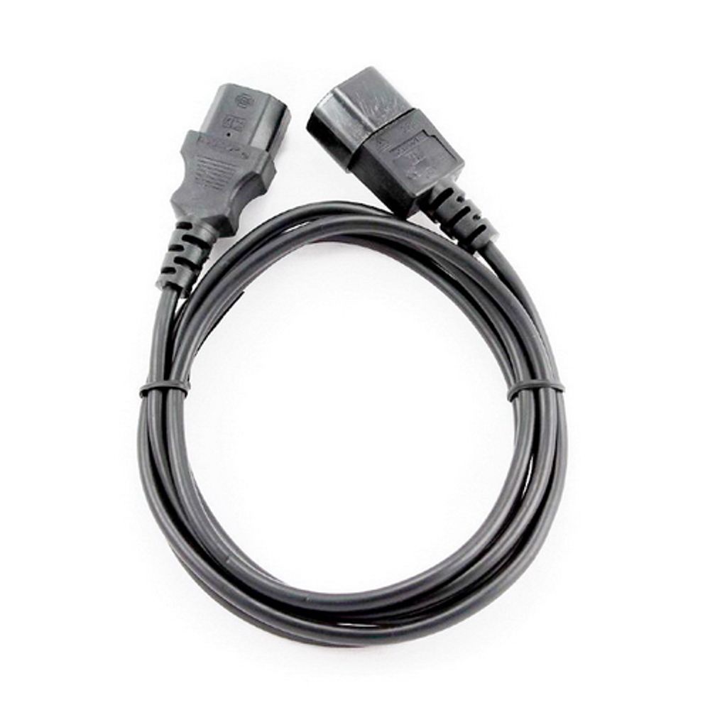 Кабель Cablexpert Кабель питания сист.блок-монитор Cablexpert PC-189-1-5M, 5м, C13-C14, Сечение провода 3x1кв.мм.,