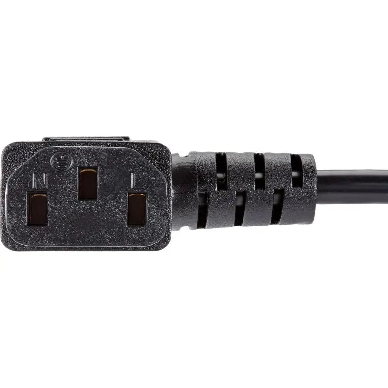 Кабель/ Кабель комп - розетка 220V EU (угол-угол) 3GX0,75mm2, 1,8m, медь, Telecom