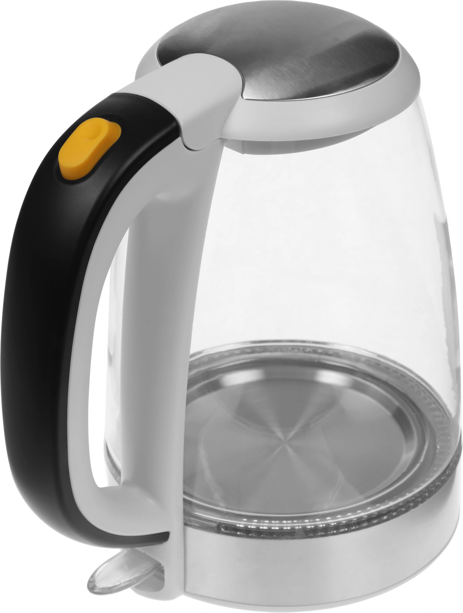 Чайник электрический Kitfort КТ-6627 1.7л. 2200Вт белый корпус: стекло/металл/пластик