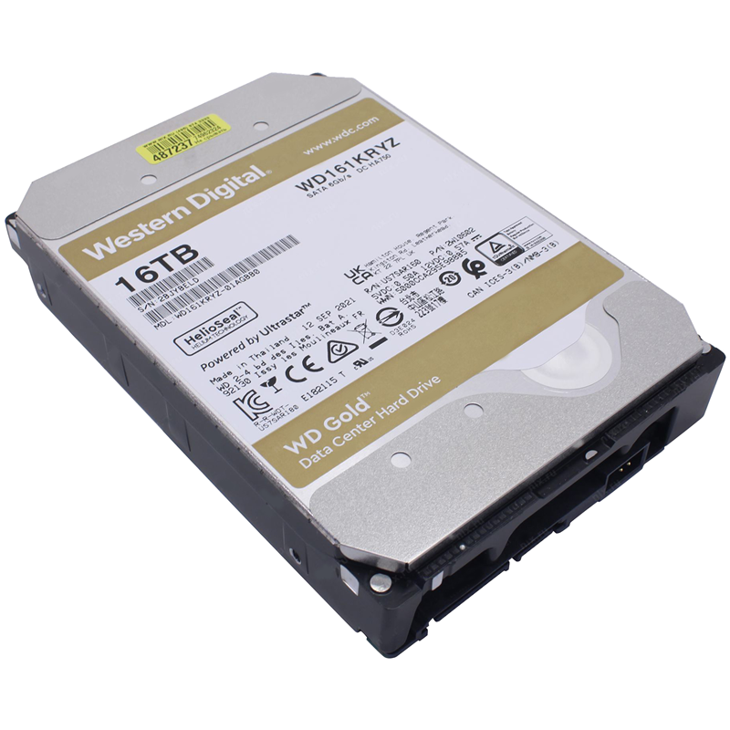Жесткий диск WD GOLD WD161KRYZ 16ТБ 3,5" 7200RPM 512MB (SATA-III)