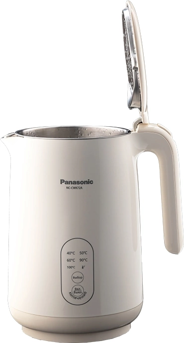 Чайник электрический Panasonic NC-CWK72A 1.5л. 1500Вт бежевый корпус: полупропилен/нержавеющая сталь